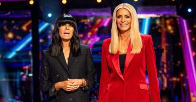 Claudia Winkleman and Tess Daly on Strictly