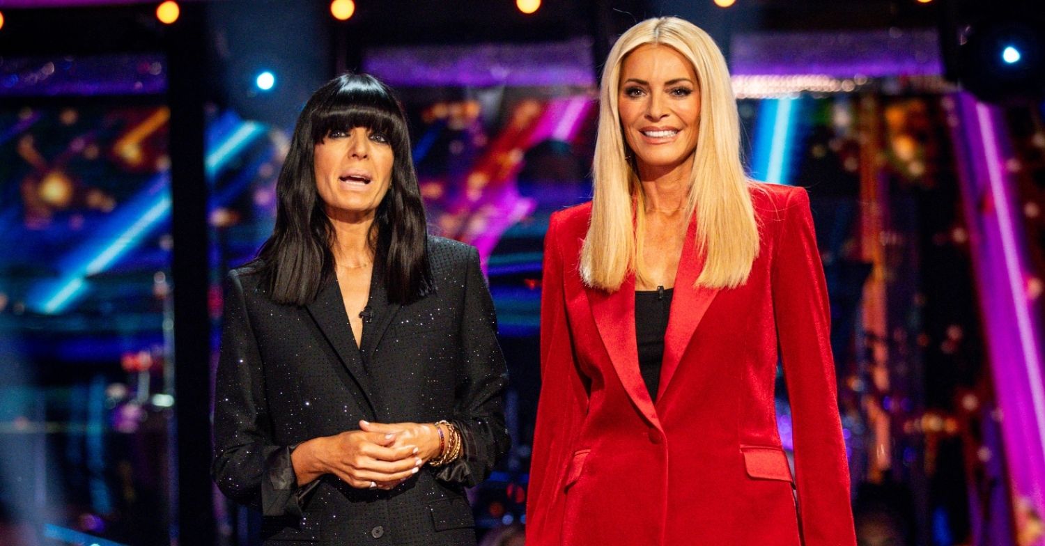 Claudia Winkleman and Tess Daly on Strictly 
