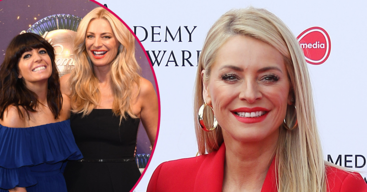 Claudia Winkleman and Tess Daly on Strictly Come Dancing