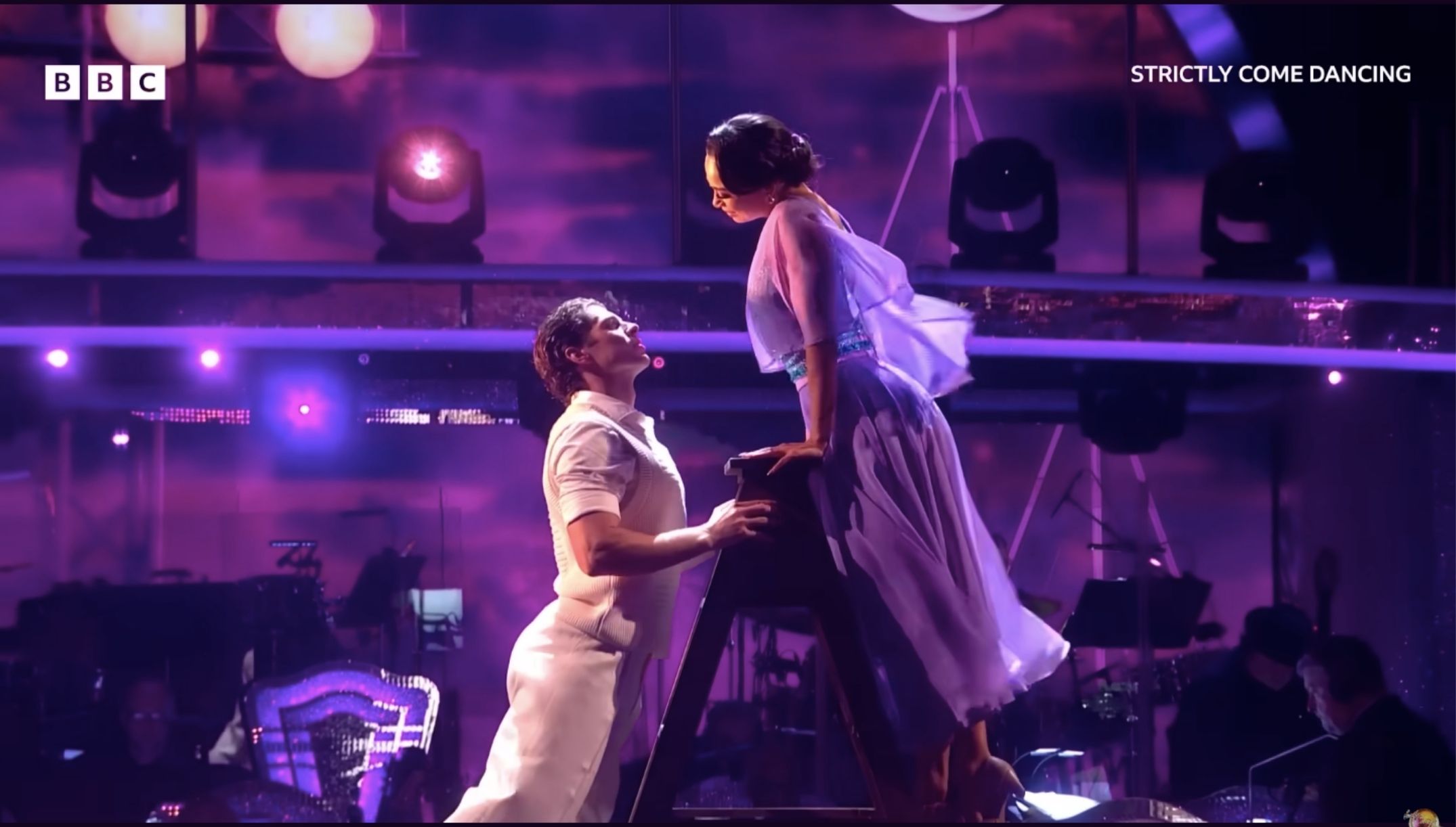 Lewis and Katya on Strictly 