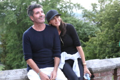 Simon Cowell and Lauren Silverman together