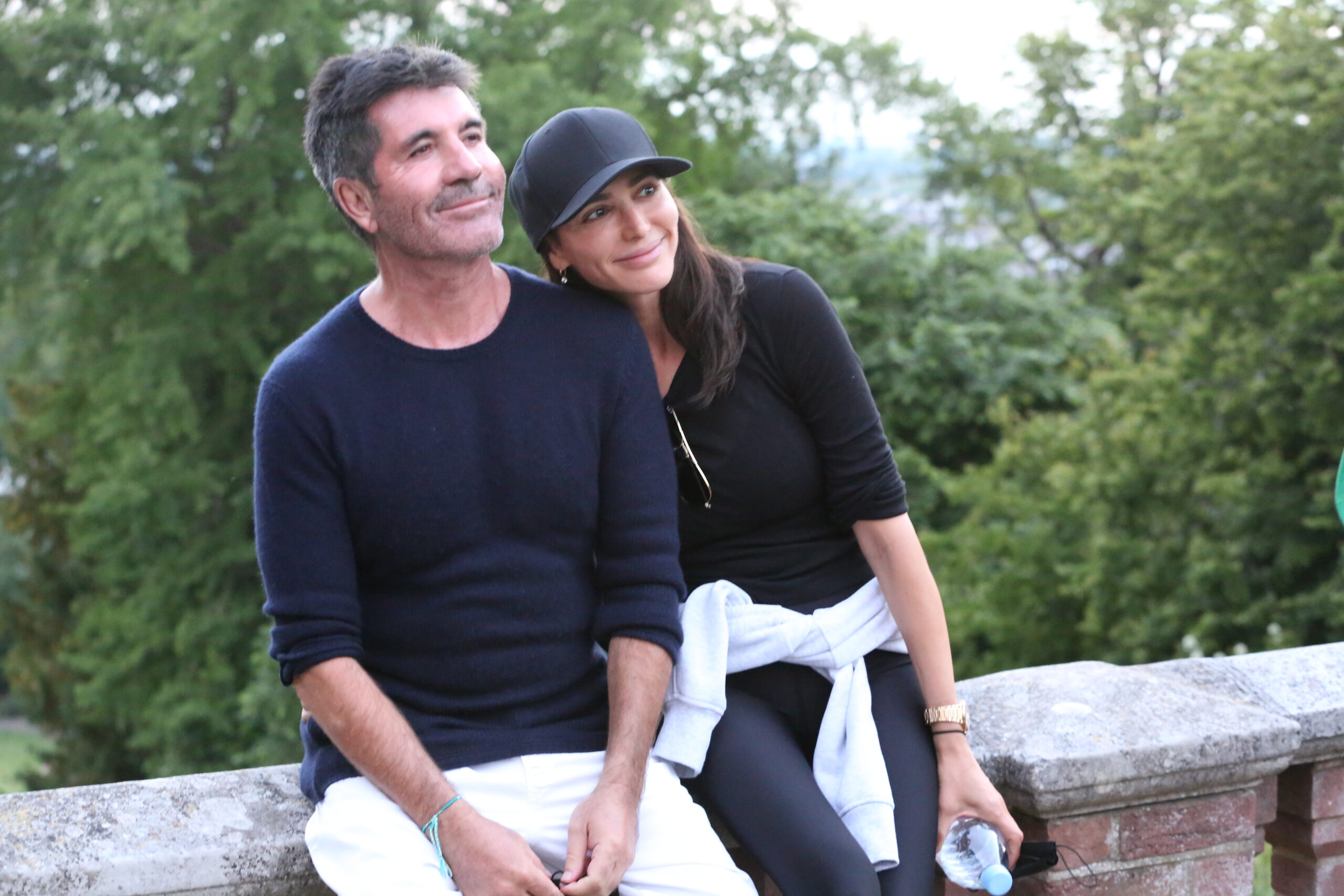 Simon Cowell and Lauren Silverman together 