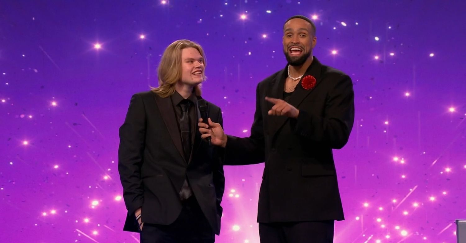 Marcus Skeet and Ashley Banjo at the Pride of Britain Awards