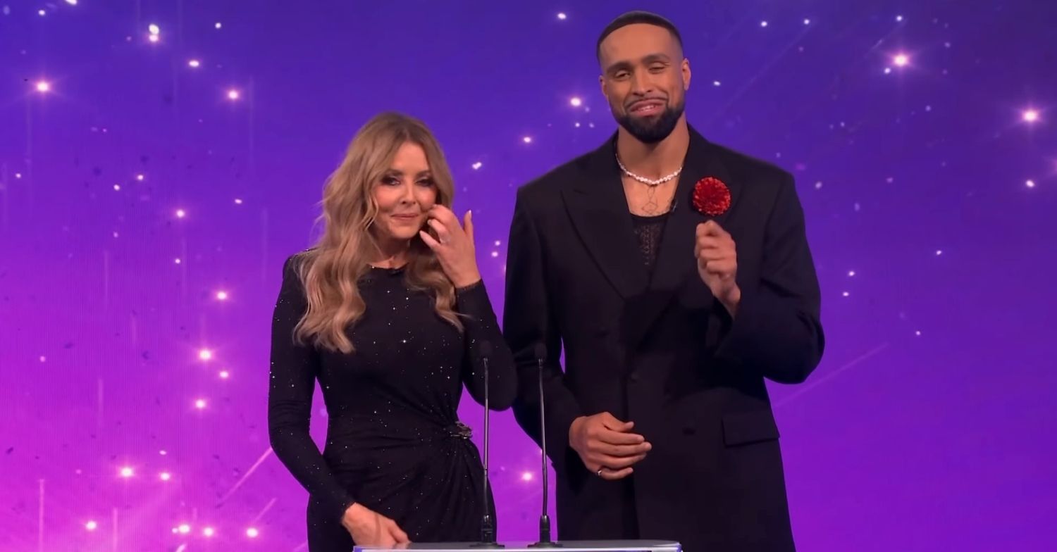 Carol Vorderman and Ashley Banjo 
