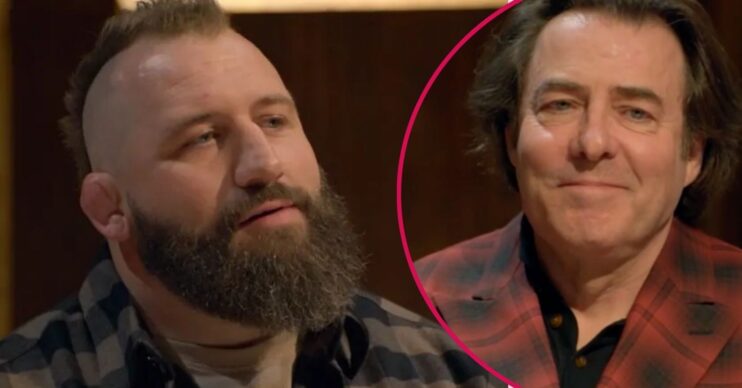 Joe Marler and Jonathan Ross on Celebrity Traitors