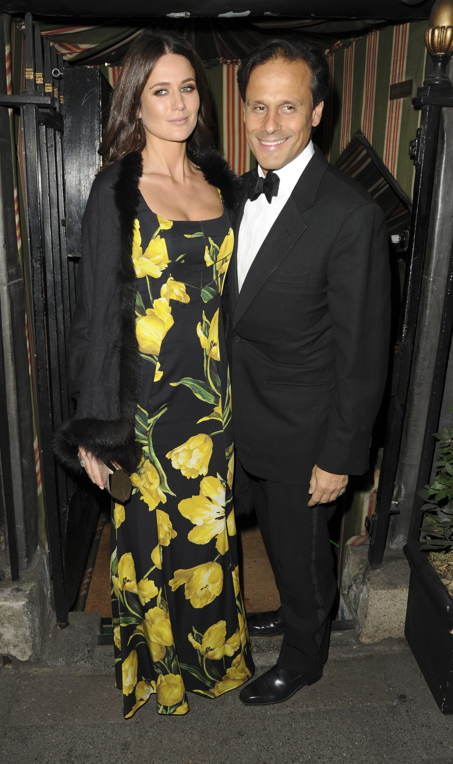 Kim Johnson and Arun Nayar posing