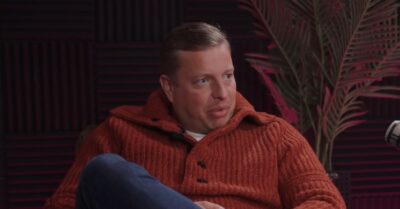 Thomas Skinner on a podcast