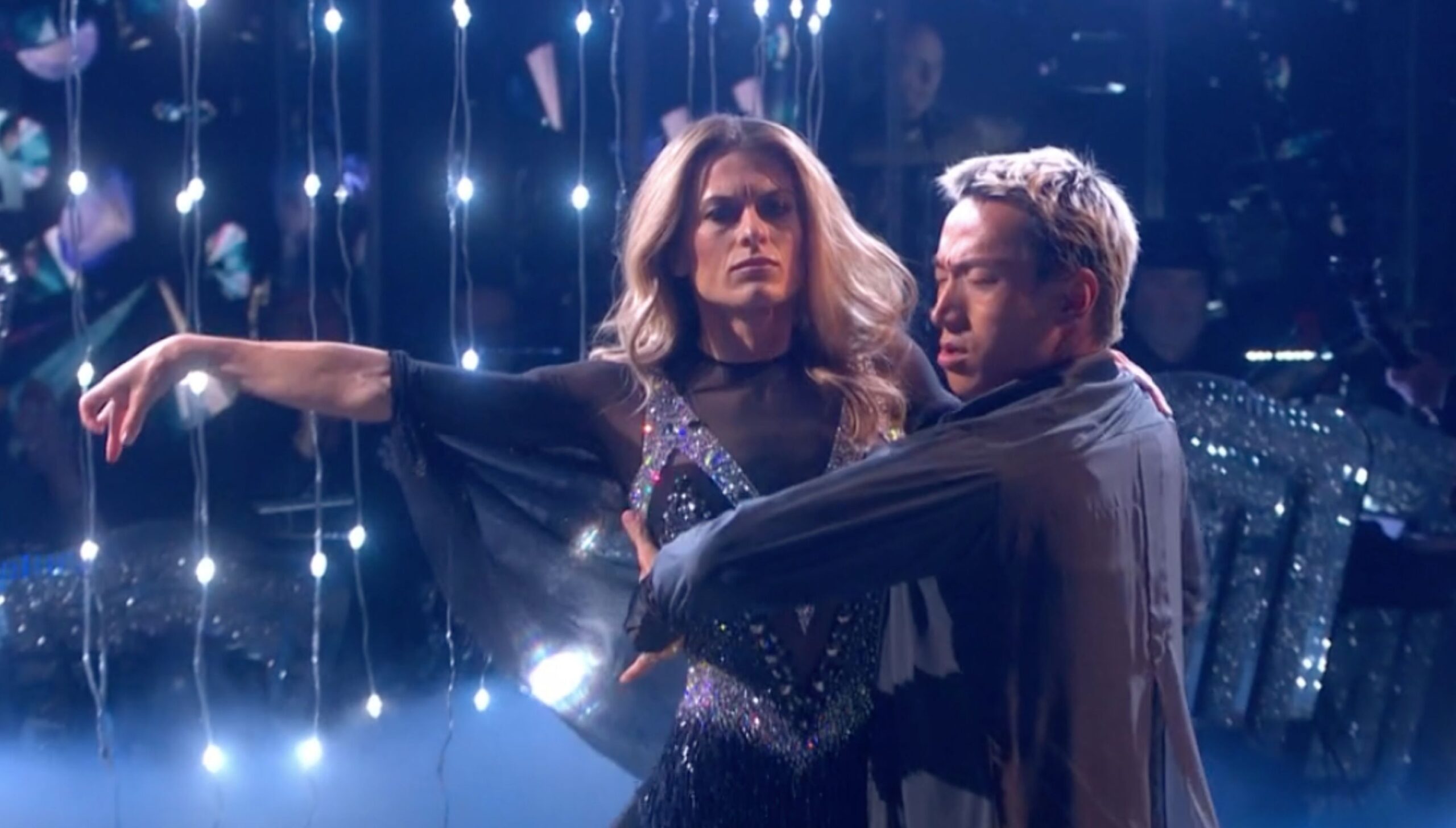 Karen and Carlos on Strictly 