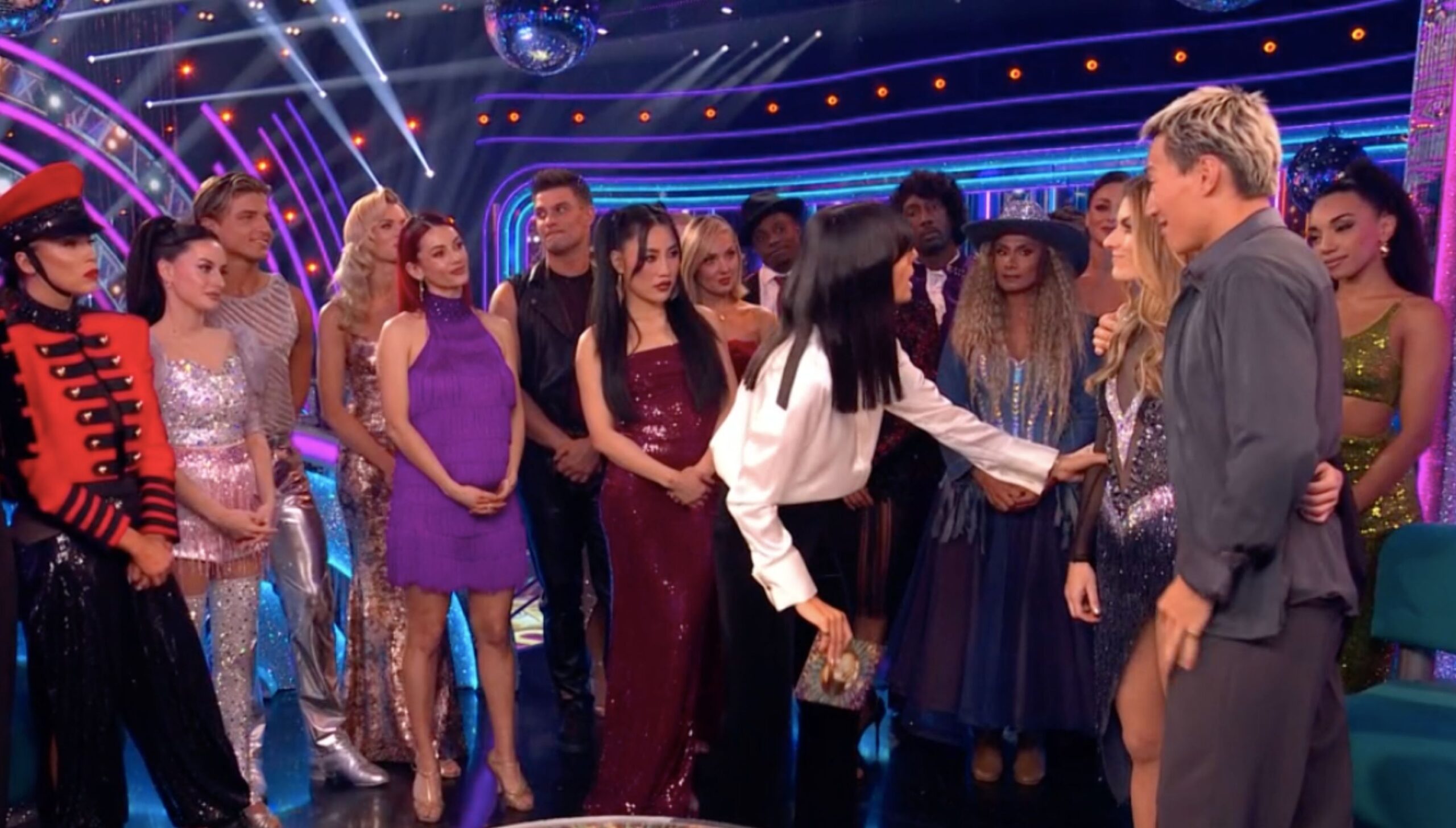 Karen and Carlos on Strictly 