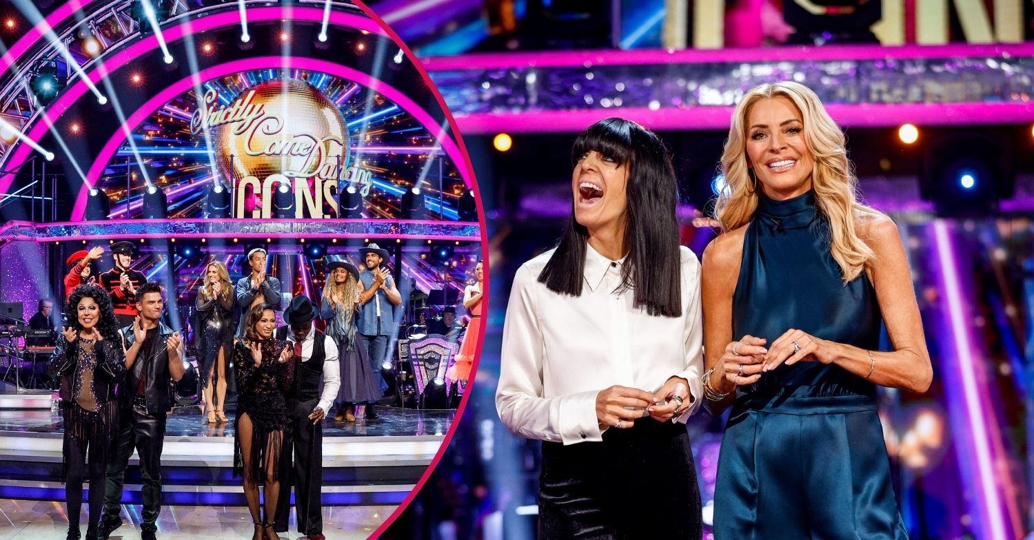 Strictly cast of 2025 / Claudia Winkleman and Tess Daly smiling