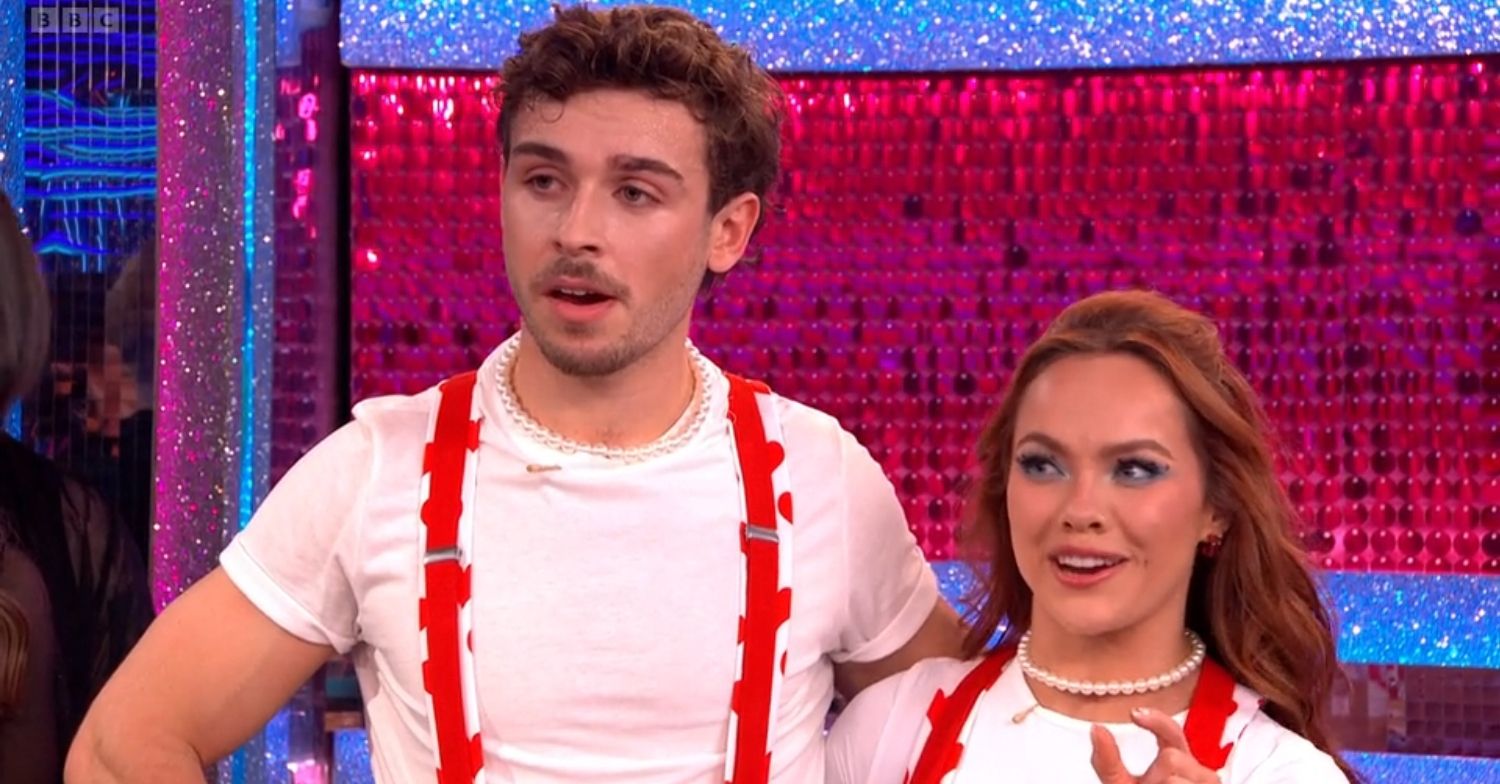 George Clarke and Alexis Warr on Strictly