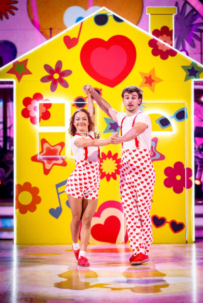 George Clarke and Alexis Warr on Strictly