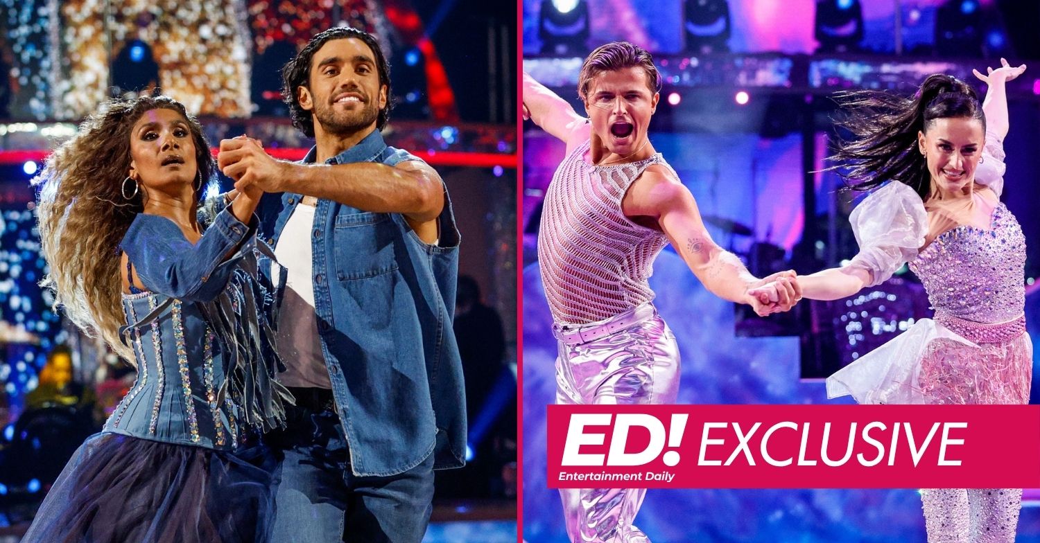 Balvinder Sopal and Julian Caillon and Amber Davies and Nikita Kuzmin on Strictly