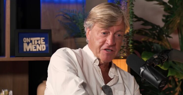 Richard Madeley talking