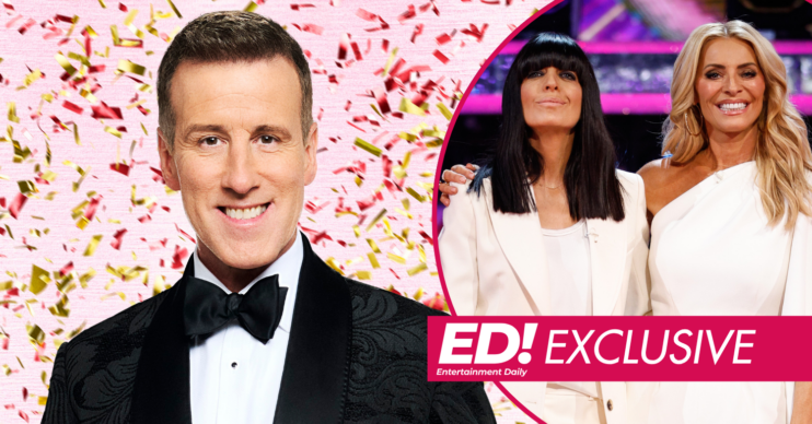 Anton Du Beke and Tess and Claudia on Strictly