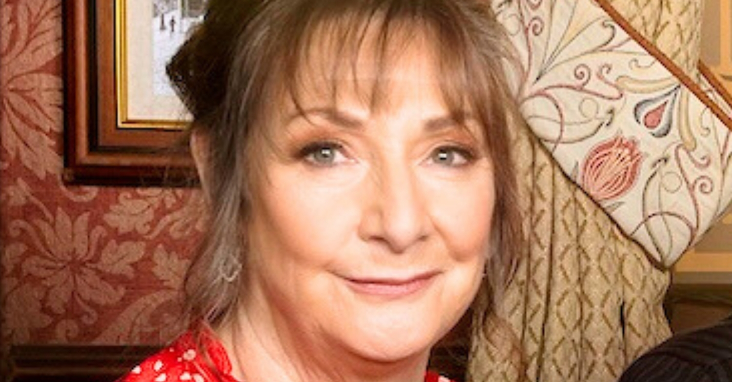 Coronation Street's Maggie smiling