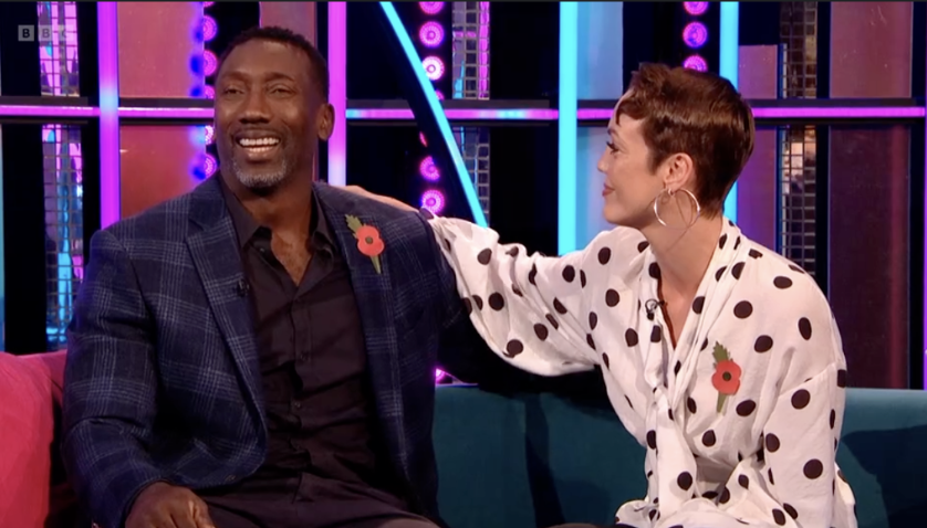 Jimmy Floyd Hasselbaink and Lauren Oakley on It Takes Two