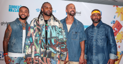 JLS on the red carpet