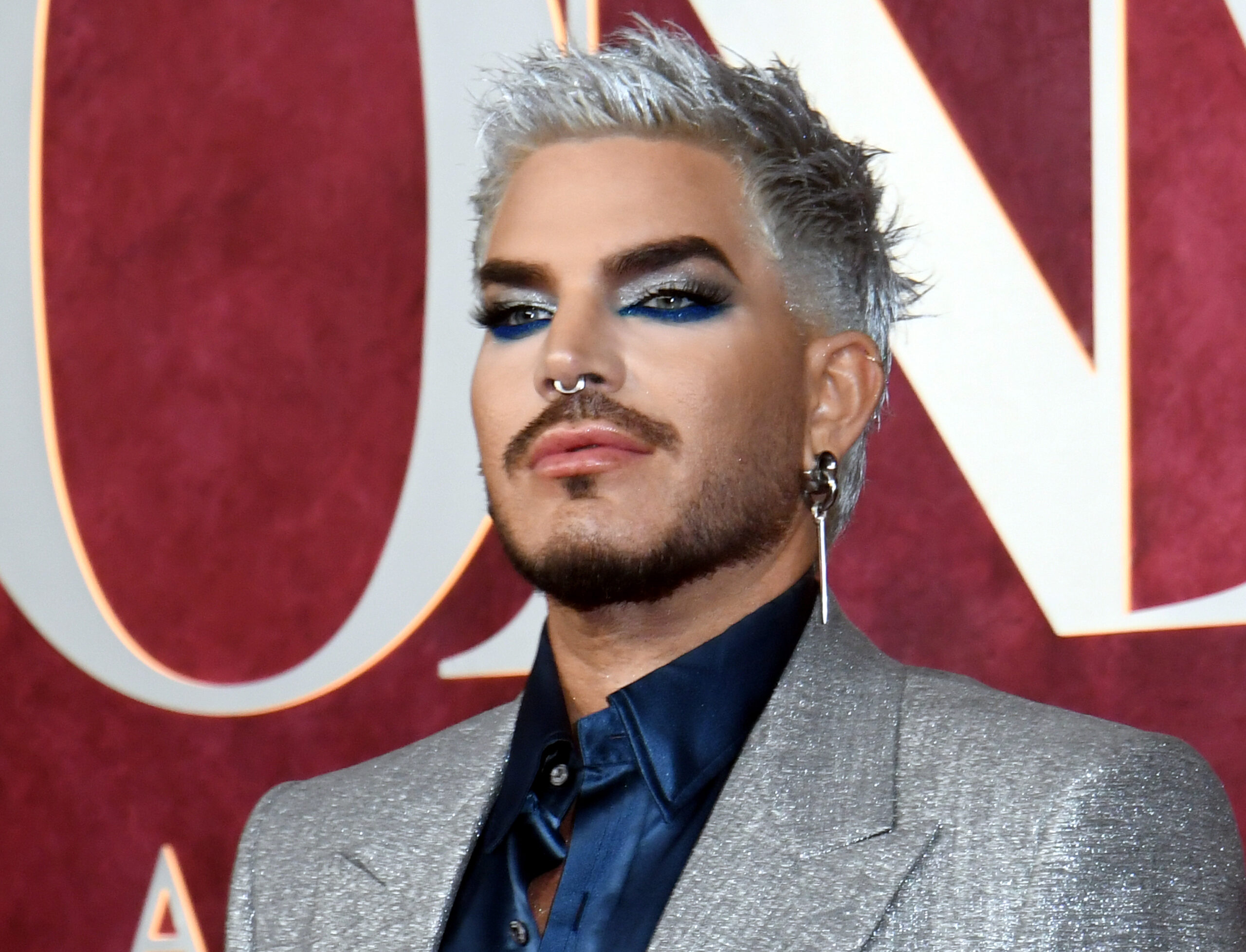 Adam Lambert on the red carpet at the 78th Annual Tony Awards at Radio City Music Hall in New York City.