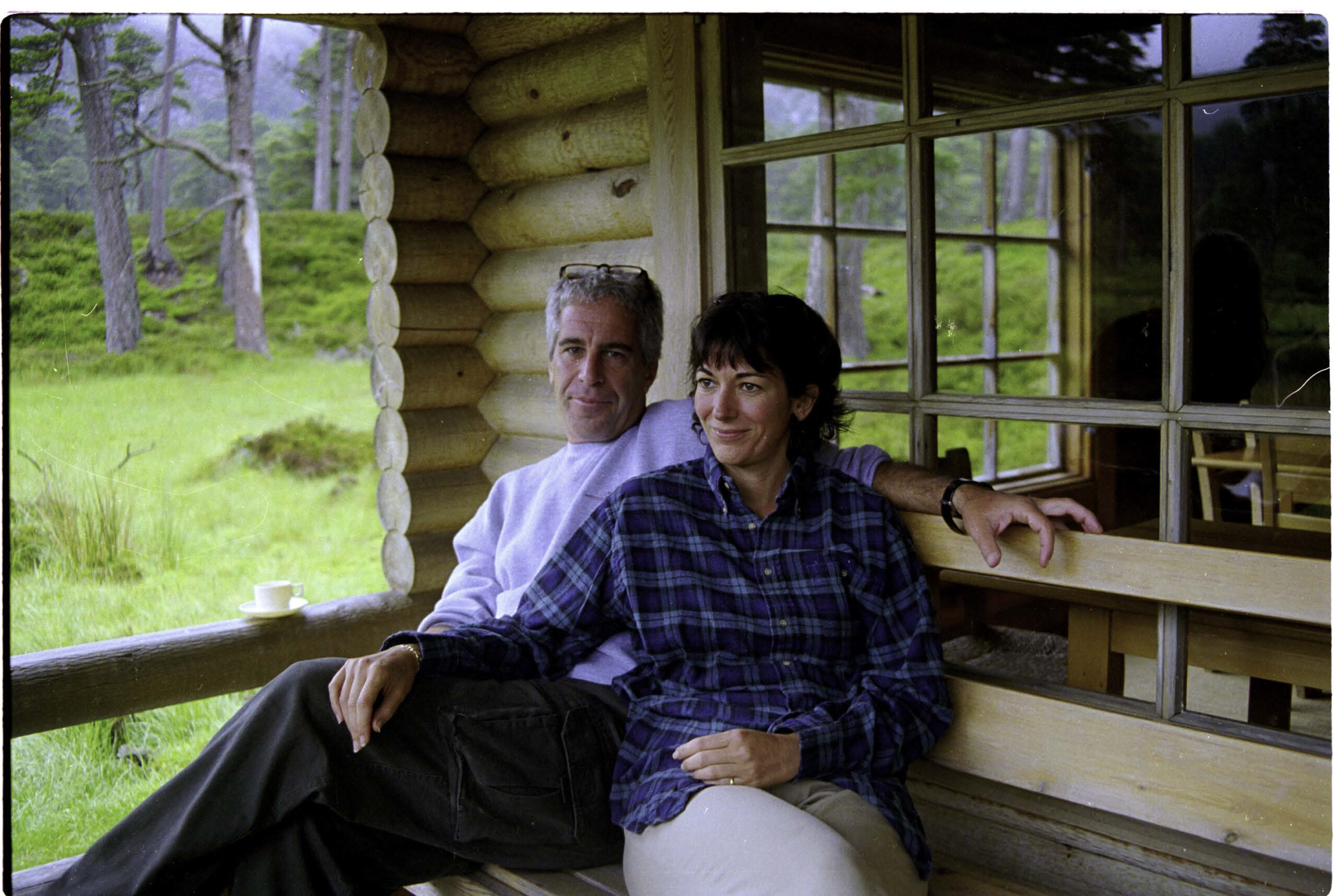 Ghislaine Maxwell And Jeffrey Epstein at Balmoral