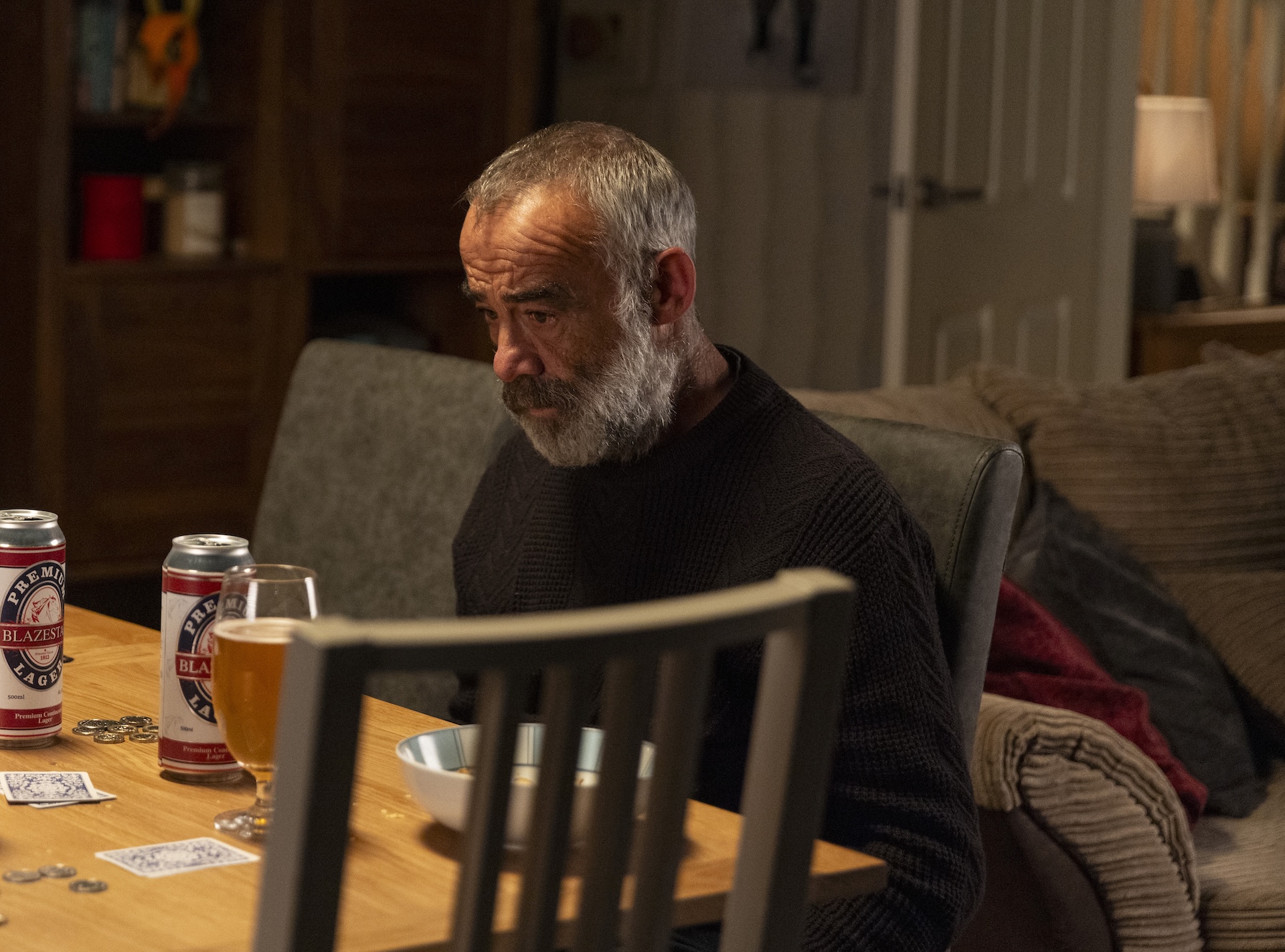 Coronation Street's Kevin miserable