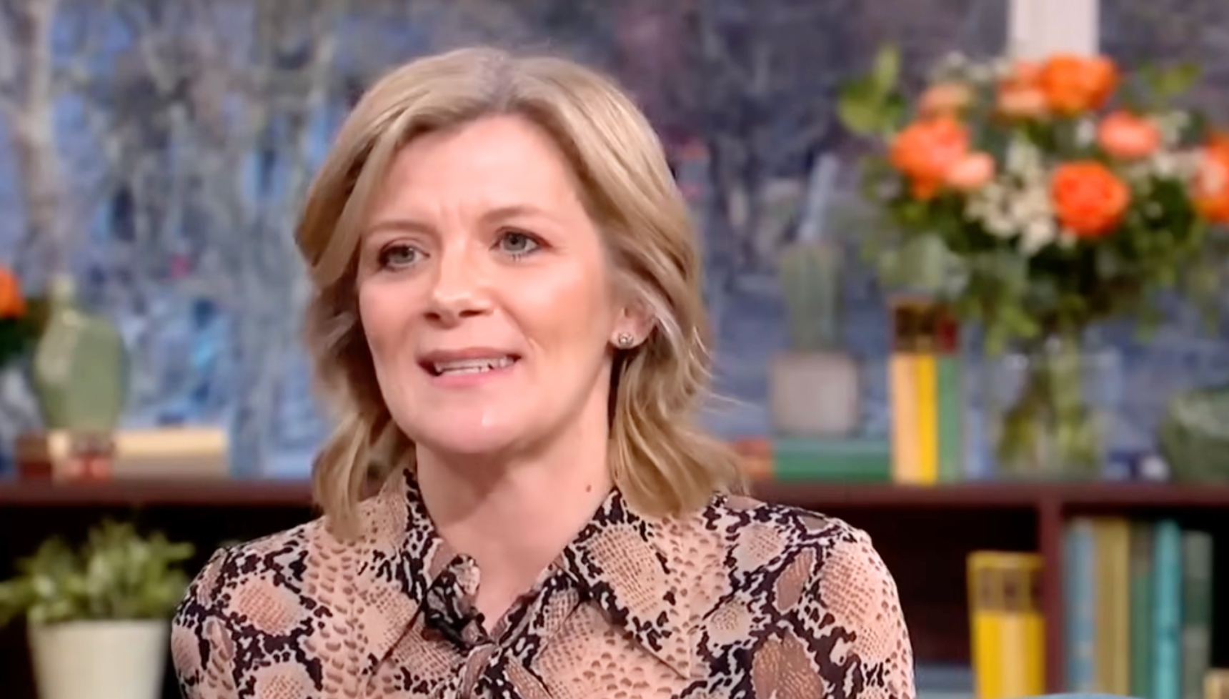 Coronation Street's Jane Danson serious