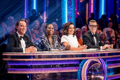 The Strictly judges sitting on the panel