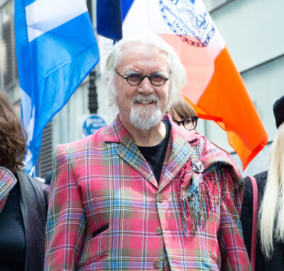 Billy Connolly at the 2019 Tartan Day Parade