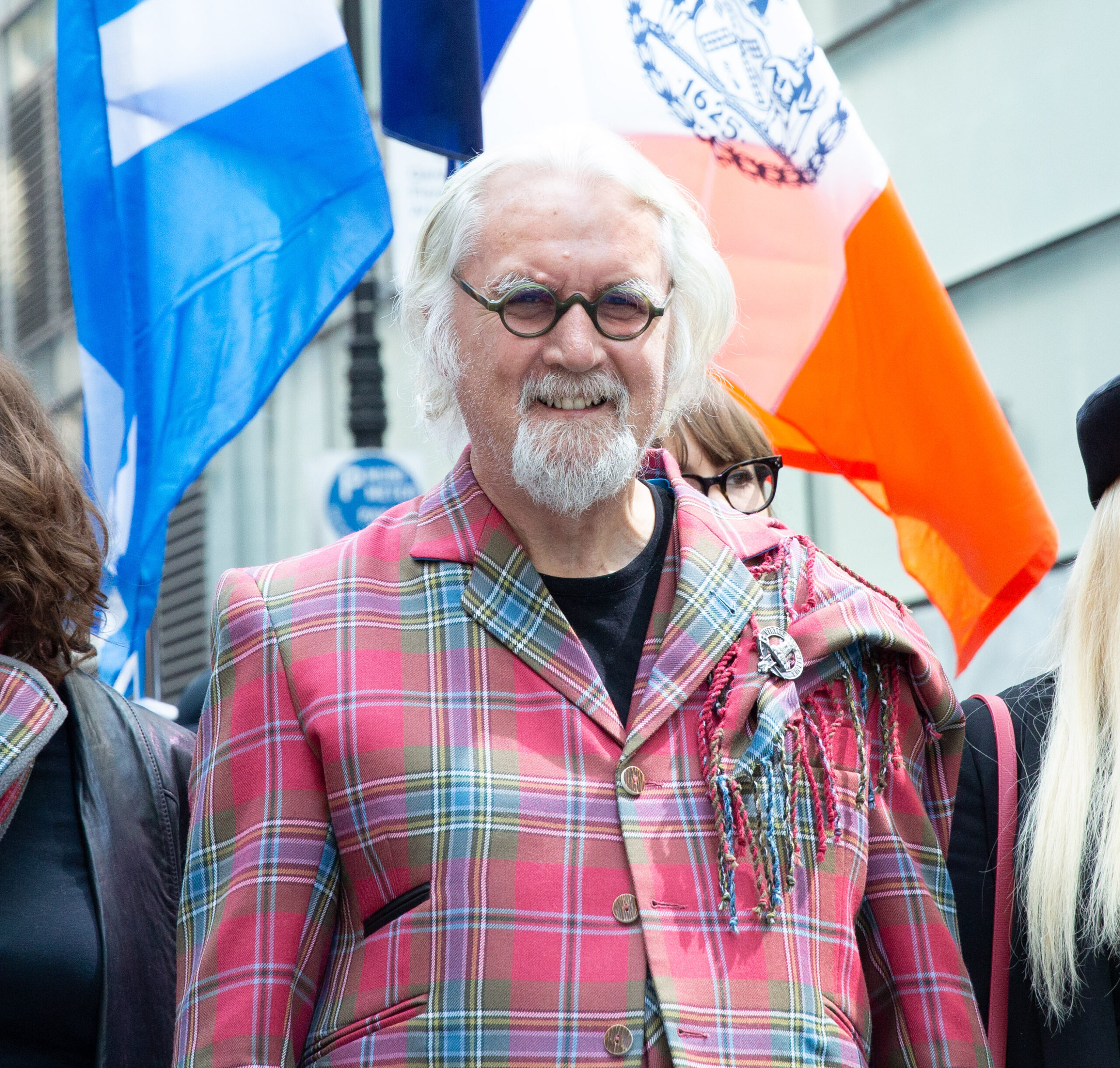 Billy Connolly at the 2019 Tartan Day Parade