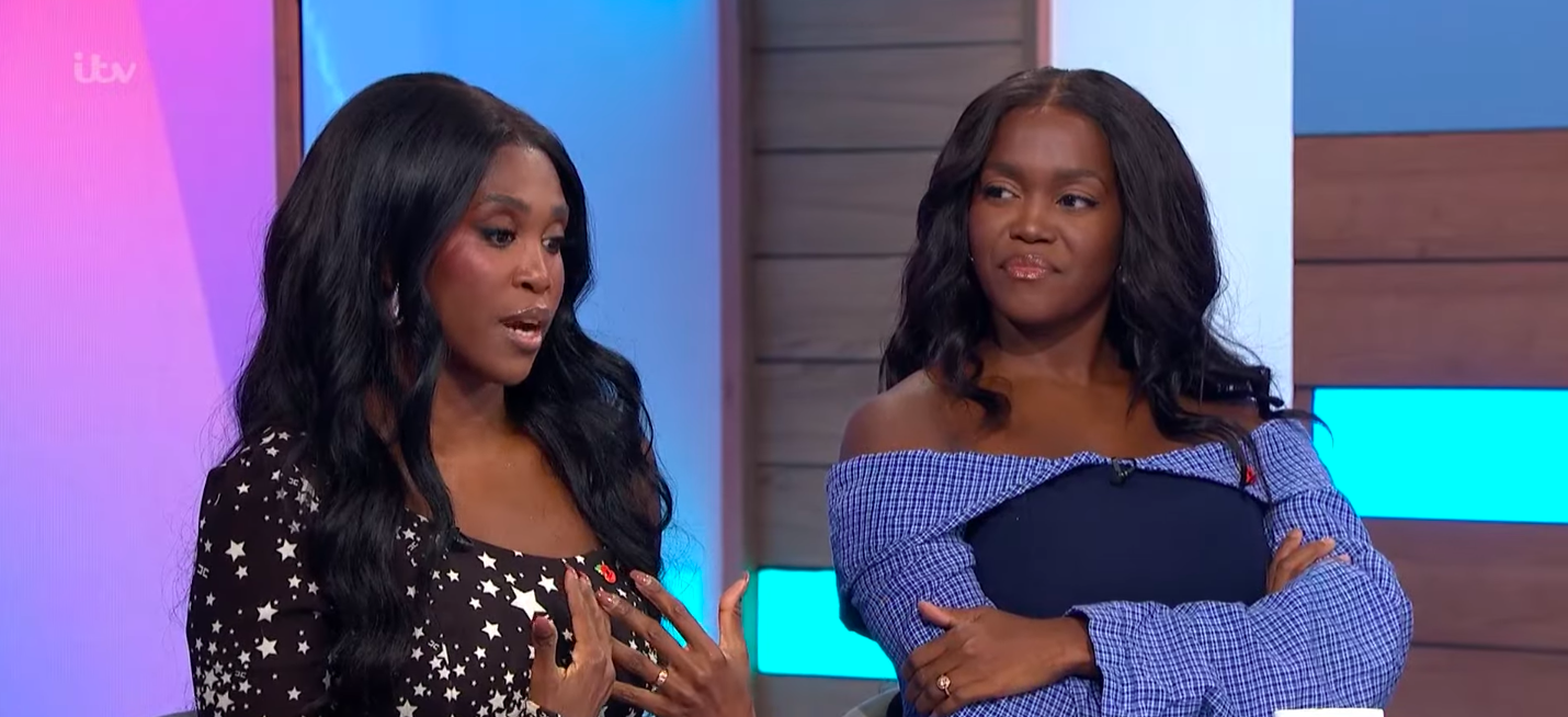 Motsi Mabuse and Oti Mabuse on Loose Women