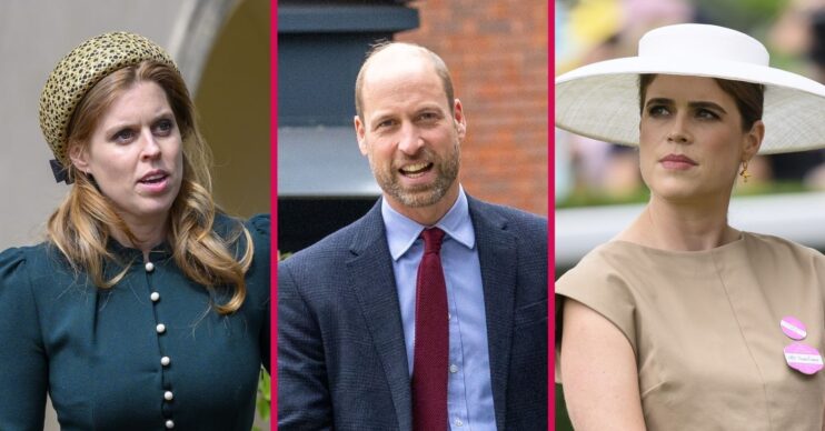 Princess Beatrice / Prince William / princess Eugenie