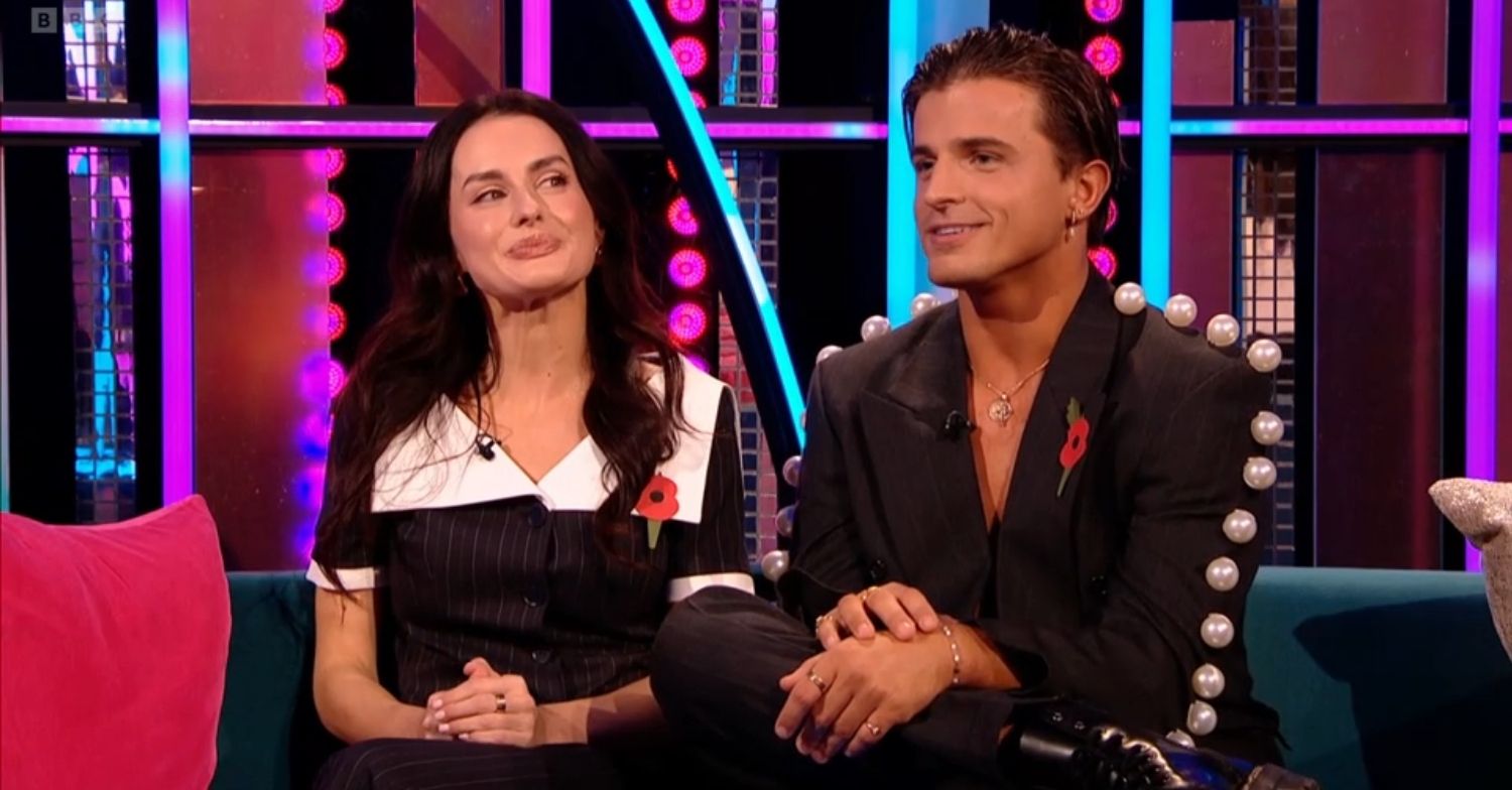 Amber Davies and Nikita Kuzmin on Strictly It Takes Two