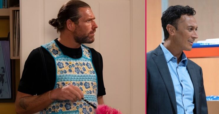 Kev and Jai in Emmerdale split pic (Credit: ITV/Comp ED!)