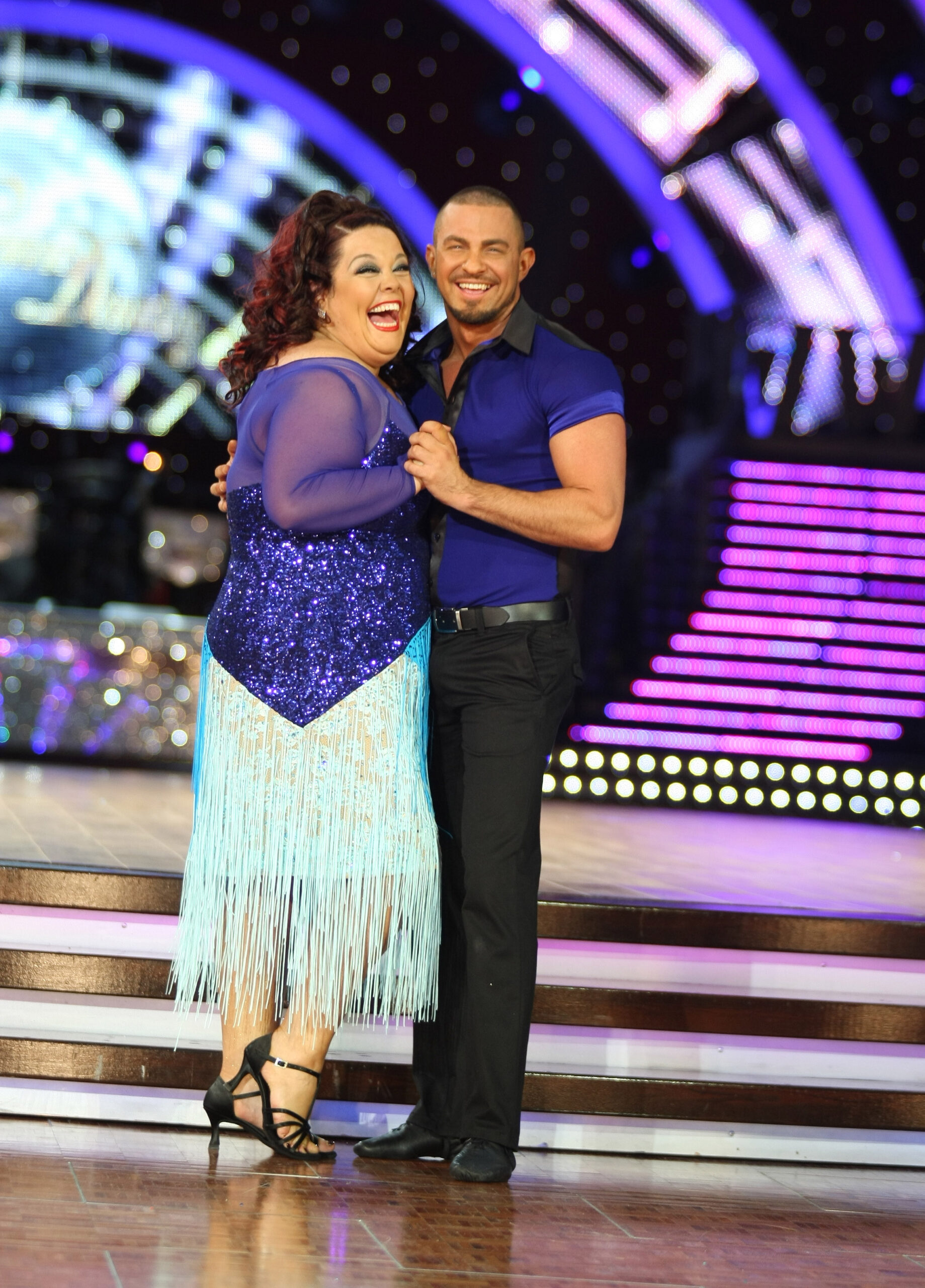 Lisa Riley on Strictly Come Dancing 