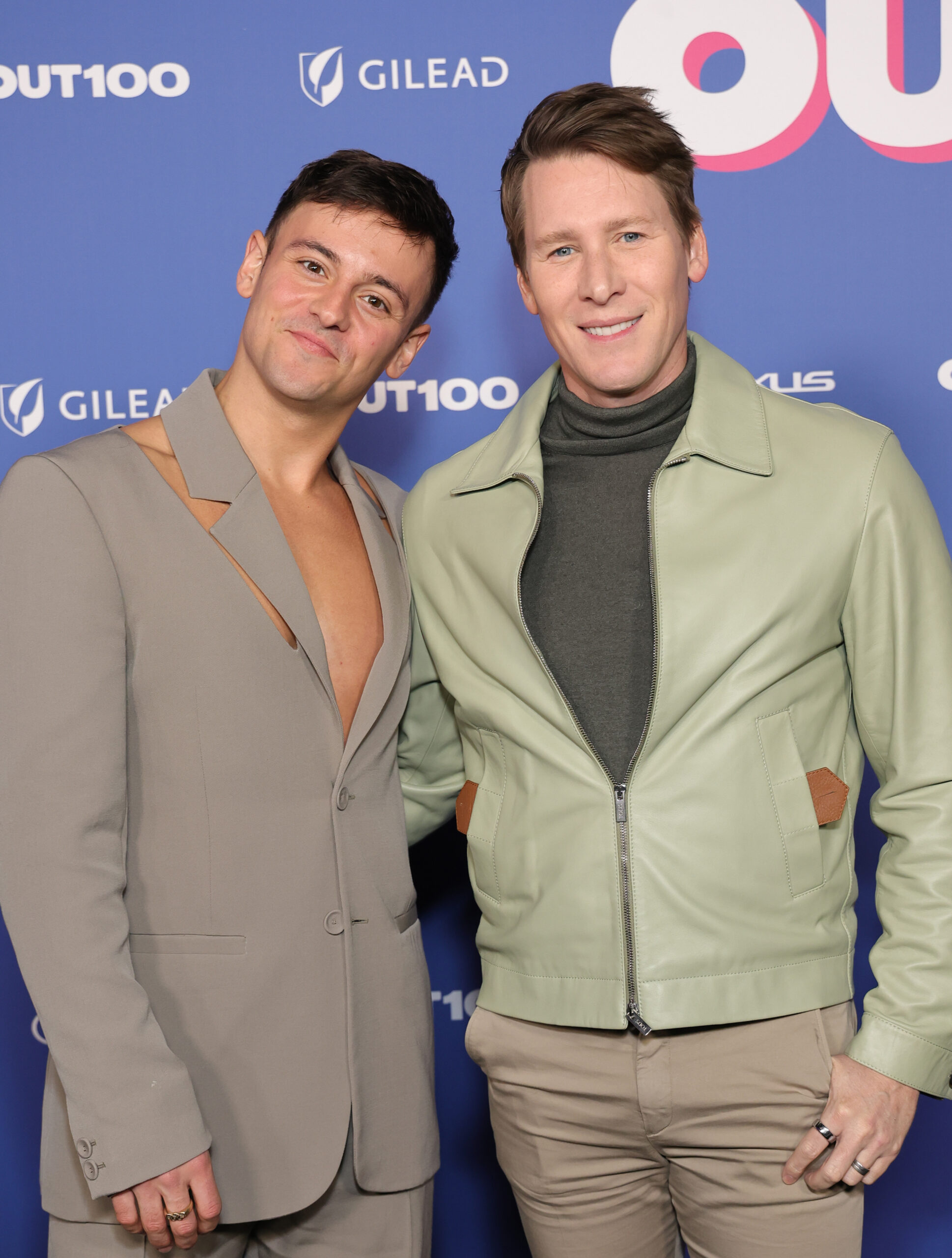 Tom and husband Dustin