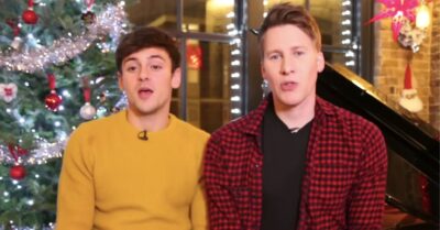 Tom and husband Dustin