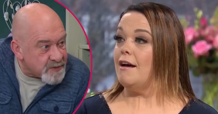 ED comp: Bear Wolf in Emmerdale / Lisa Riley on This Morning