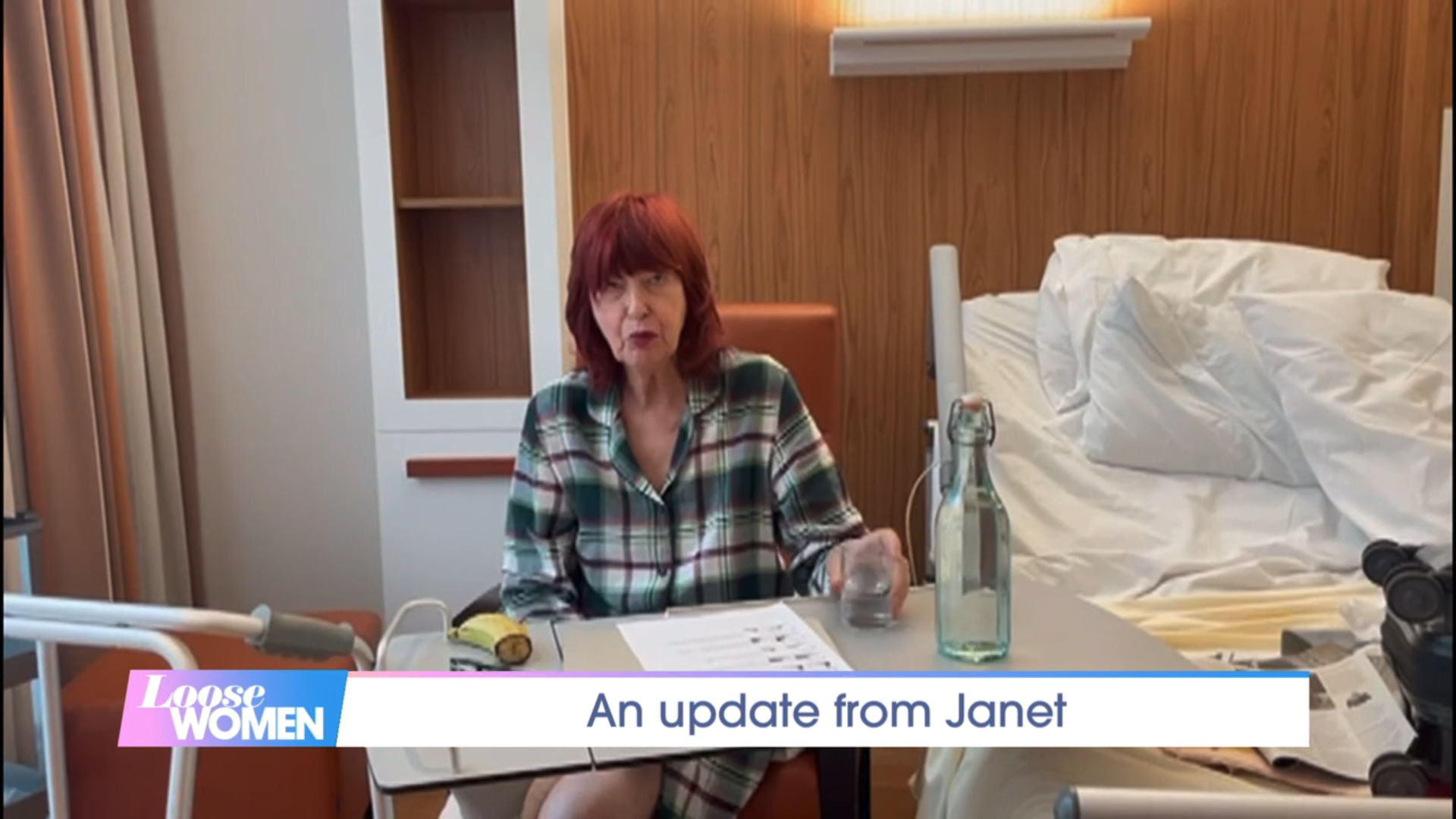 Janet Street-Porter in hospital
