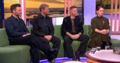 Westlife and Ruth Wilson on The One Show