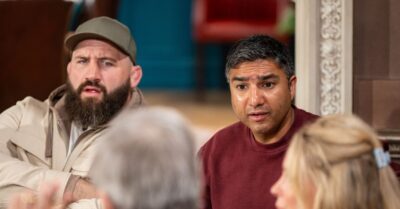 Joe Marler and Nick Mohammed on Celebrity Traitors