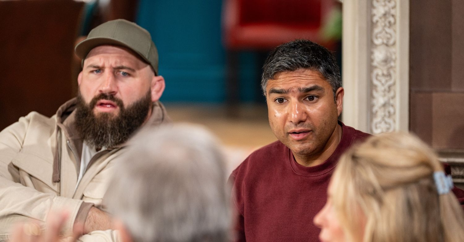 Joe Marler and Nick Mohammed on Celebrity Traitors