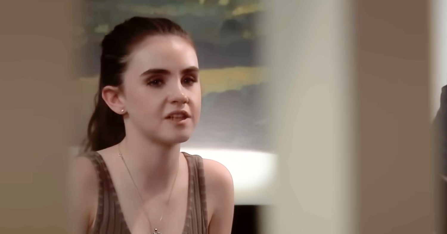 Emmerdale's April scared