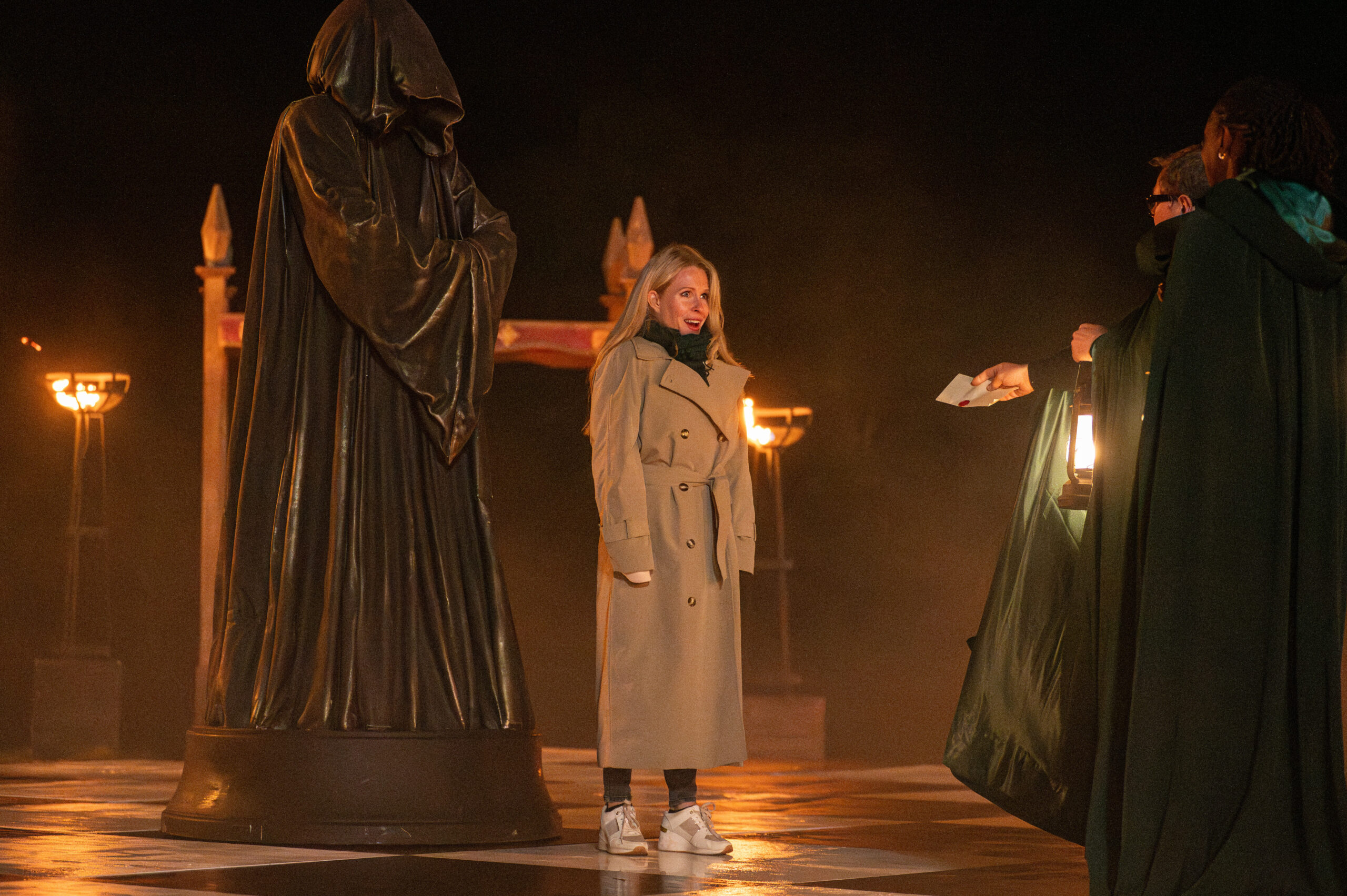 Lucy Beaumont on Celebrity Traitors