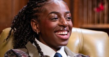 Celebrity Traitors fans fear for Cat Burns as Jonathan Ross ‘gave away’ her identity at Round Table