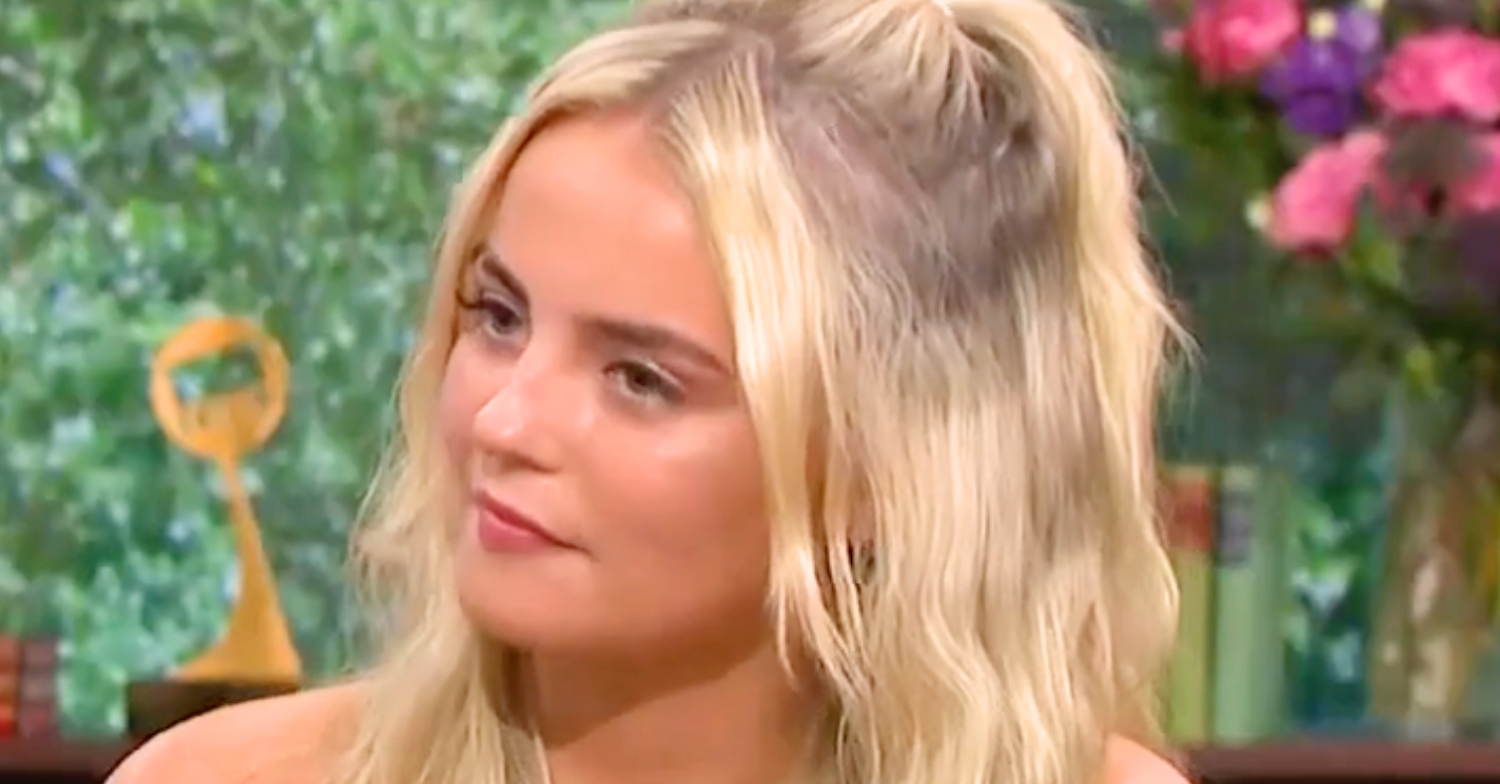 Millie Gibson from Coronation Street serious