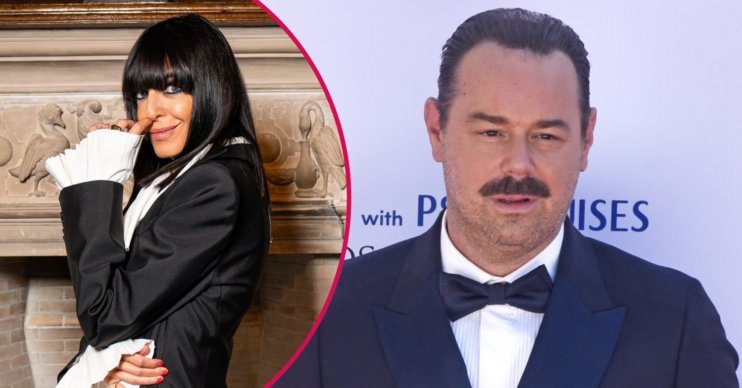 Claudia Winkleman and Danny Dyer