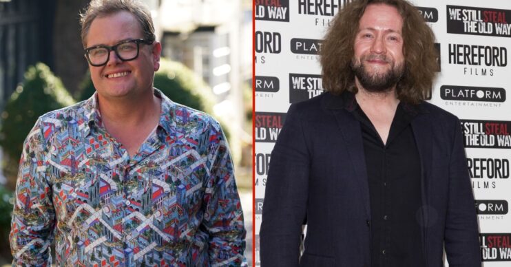 Justin Lee Collins and Alan Carr split