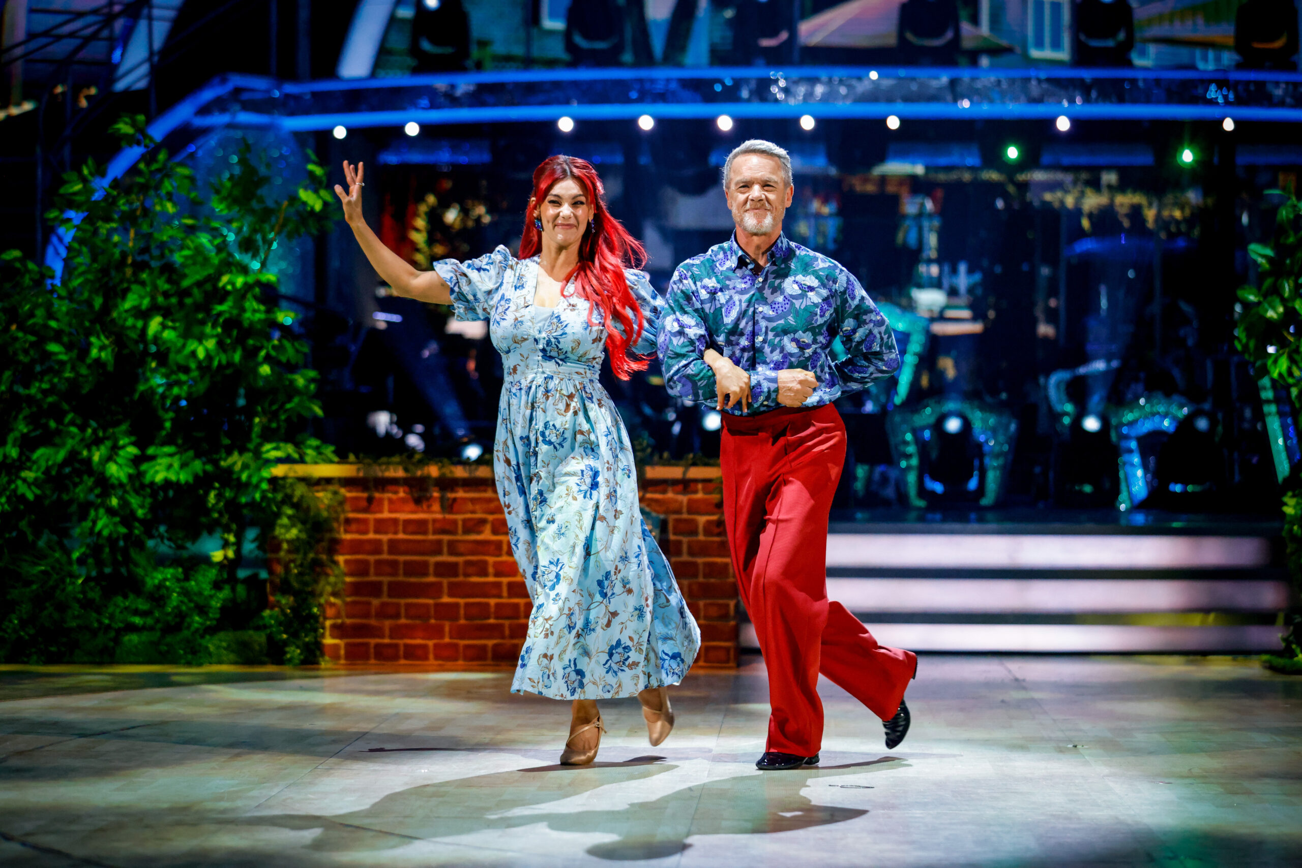 Dianne Buswell and Stefan Dennis on Strictly 