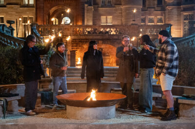 David, Nick, Claudia, Alan, Cat, Joe on The Traitors