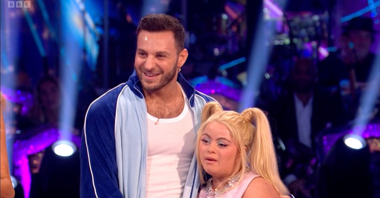 Vito Coppola and Ellie Goldstein on Strictly